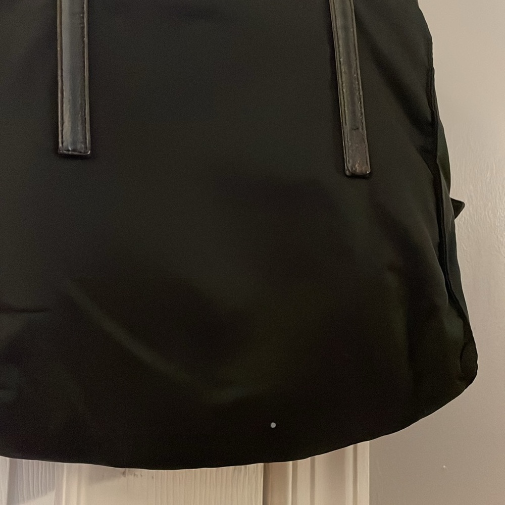 Prada Vintage Black Nylon Shoulder Bag - Picture 5 of 6